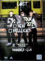LOST - 2024 - Live In Concert - Ja Nein Vielleicht Tour - Poster - Hannover