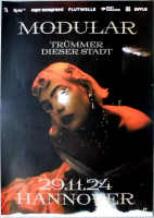 MODULAR - 2024 - Live In Concert - Trmer dieser Stadt Tour - Poster - Hannover