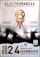 ELECTROMANIAX - 2024 - Concert - Rotersand - Frozen Plasma - Poster - Hamburg