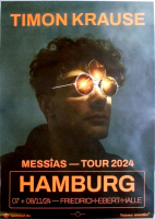 KRAUSE, TIMON - 2024 - Live In Concert - Messias Tour - Poster - Hamburg