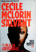 McLORIN SALVANT, CECILE - 2024 - Live In Concert - JazzNights - Poster - Hamburg
