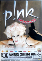 PINK - 2006 - Live In Concert - Im not Dead Tour - Poster - Hamburg