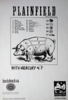 PLAINFIELD - 1995 - Plakat - Live In Concert - Mercury 4F Tour - Poster