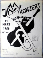 THE FEETWARMERS - OSCARS TRIO - 1956 - Klaus Doldinger - Poster - Essen