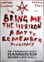 BRING ME THE HORIZON - 2023 - A Day To Remember - Concert - Poster - Hannover