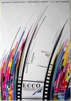 E-C-C-O - European Co-Production Conference & Market - 1990 - Poster - Hamburg