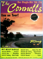 CONNELLS, THE - 1995 - Live in Concert - Willy DeVille - Ring Tour - Poster