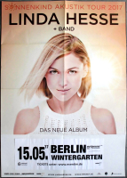 HESSE, LINDA - 2017 - Live In Concert - Sonnenkind Akustik Tour - Poster - Berlin