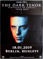 DARK TENOR - 2019 - Live In Concert - Symphony of Ghosts Tour - Poster - Berlin