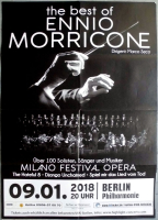 MORRICONE, ENNIO - 2018 - Live In Concert - Best Of Tour - Poster - Berlin