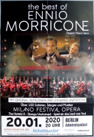 MORRICONE, ENNIO - 2020 - Live In Concert - Best Of Tour - Poster - Berlin