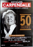 CARPENDALE, HOWARD - 2020 - In Concert - Die Show... Tour - Poster - Berlin