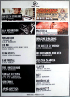 SAMMELPOSTER - 2015 - Motrhead - Slayer - Sisters of Mercy - Poster - Berlin