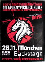 APOKALYPTISCHEN REITER - 2025 - Live In Concert - Poster - Mnchen