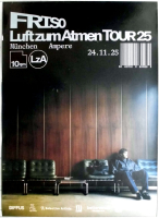 FRISO - 2025 - Live In Concert - Luft zum Atmen Tour - Poster - Mnchen