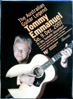 EMMANUEL, TOMMY - 2007 - Live in Concert - Poster - D�sseldorf