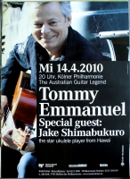 EMMANUEL, TOMMY - 2007 - Live in Concert - Shimabukuro - Poster - K�ln