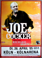 COCKER, JOE - 2005 - In Concert - Richard Marx - Heart & Soul Tour - Poster - K�ln