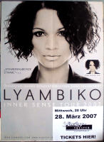 LYAMBIKO - 2007 - Live in Concert - Inner Sense Tour - Poster - D�sseldorf
