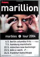 MARILLION - 2004 - Live in Concert - Marbles Tour - Poster
