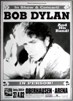 DYLAN, BOB - 2002 - Live In Concert - In Person Tour - Poster - Oberhausen