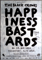 BLACK CROWES, THE - 2024 - In Concert Tour - Poster - Frankfurt +Autogramm B