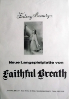 FAITHFUL BREATH - 1974 - Promoplakat - Fading Beauty - Poster