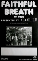 FAITHFUL BREATH - 1979 - Tourplakat - In Concert - Back on my Hill - Tourposter