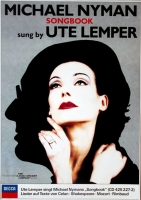 LEMPER, UTE - 2002 - Promoplakat - Songbook - Michael Nyman - Poster