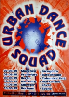URBAN DANCE SQUAD - 1999 - Tourplakat - Concert - Artantica - Tourposter