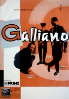 GALLIANO - 1991 - Tourplakat - Pursuit Of The 13th Note - Tourposter