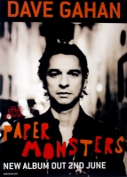 GAHAN, DAVE - DEPECHE MODE - 2003 - Promotion - Paper Monsters - Poster