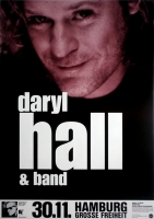 HALL, DARYL - OATES - 1994 - Plakat - Concert - Soul Alone Tour - Poster - Hamburg