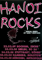 HANOI ROCKS - 2005 - Plakat - In Concert - Another Hostile Takeove Tour - Poster