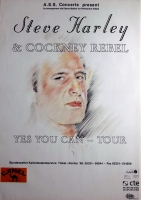 HARLEY, STEVE - 1992 - Tourplakat - In Concert - Yes you Can - Tourposter