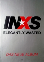 INXS - 1997 - Promotion - Plakat - Elegantly Wasted - Poster