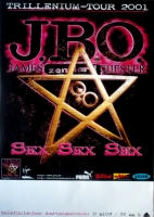 J.B.O. - JBO - 2001 - In Concert - Trillenium - Sex Sex Sex Tour - Poster B