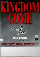 KINGDOM COME - 2000 - Plakat - In Concert - Too Tour - Poster