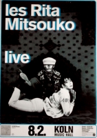 LES RITA MITSOUKO - 1993 - Live In Concert - Systeme D Tour - Poster - Kln