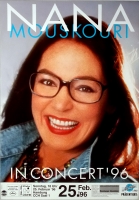 MOUSKOURI, NANA - 1996 - Live In Concert Tour - Poster - Hamburg