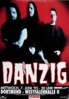 DANZIG - 1995 - Plakat - Misfits - In Concert Tour - Poster - Dortmund