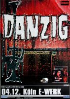 DANZIG - 2002 - Konzertplakat - Concert - I Luciferi - Tourposter - Kln