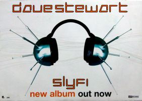 STEWART, DAVE - EURYTHMICS - 1998 - Promoplakat - Slyfi - Poster