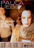 PAULA - 2001 - Live In Concert - Liebe Tour - Poster