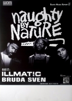 NAUGHTY BY NATURE - 1999 - Plakat - Concert - Nineteen Naughty Nine - Poster
