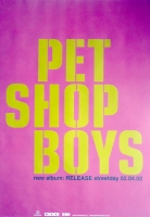 PET SHOP BOYS - 2002 - Promotion - Plakat - Release - Poster