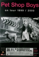 PET SHOP BOYS - 1999 - Plakat - In Concert - Nightlife Tour - Poster - Hannover