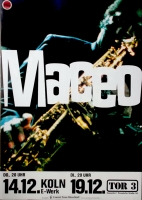 PARKER, MACEO - 1995 - Plakat - James Brown - Funk - In Concert - Poster - Kln