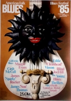 AMERICAN FOLK & BLUES - 1985 - Plakat - Günther Kieser - Poster - Berlin