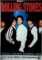 ROLLING STONES - 1990-05-23 - Plakat - Urban Jungle - Poster - Hannover  (G)